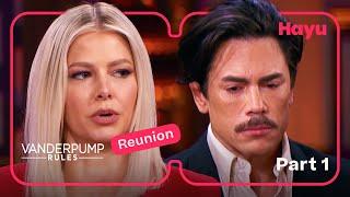 Ariana Madix & VPR Cast Confront Sandoval in Reunion Pt 1  Season 10  Vanderpump Rules