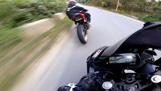 CBR 250 VS R15V3 FRIENDLY RIDE BATTLE