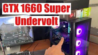 Undervolt your GTX 1660 Super for more FPS - Tutorial