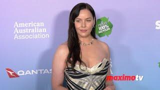 Abbie Cornish 2024 GDay USA Arts Gala Blue Carpet