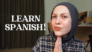 a guide to learn SPANISH online & for free beginners