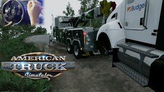 НОВЫЙ трак на НОВОЙ карте в American Truck Simulator  REFORMA  Logitech G 923