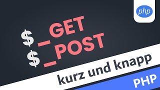 PHP GET und POST  PHP Tutorial Deutsch