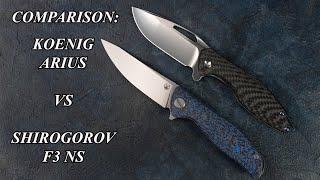 Comparison Review  The Koenig Arius vs The Shirogorov F3 NS   4K