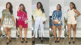 Huge Try on Haul  Dressing in Style  Mini Summer Dresses  FT Dressin #Dressinhaul #Dressinstyle