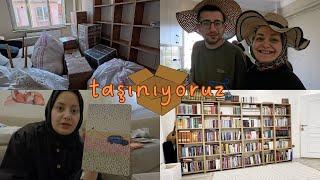 TAŞINMA VLOG   kitaplık yerleştirme defterleri ayıklama