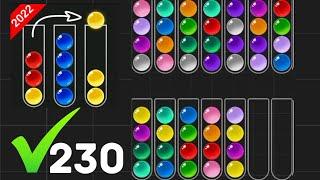 Ball Sort Puzzle - Color Game Level 230 Walkthrough Solution