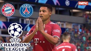 ЛИГА ЧЕМПИОНОВ  БАВАРИЯ - ПСЖ 18 ФИНАЛА 2 МАТЧ ОБЗОР МАТЧА BAYERN MUNCHEN- PSG