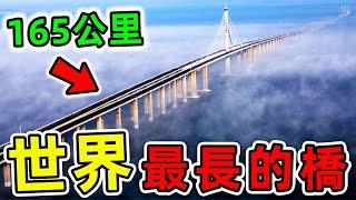 全世界最長的10座橋！港珠澳大橋只排第10，台湾大桥排第2，第一名你絕對想不到！#世界之最top #世界之最 #出類拔萃 #腦洞大開 #top10 #最長的橋