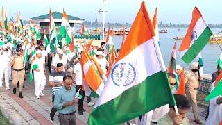 LG Manoj Sinha leads Tiranga rally in Srinagar