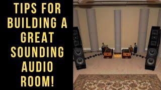 Tips & Secrets for Building a Great Sounding Audio Room