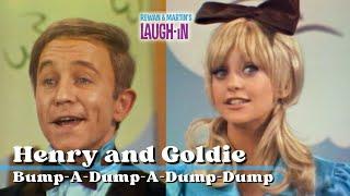 Goldie Hawn and Henry Gibson   Bump-A-Dump-A-Dump-Dump  Rowan & Martins Laugh-In