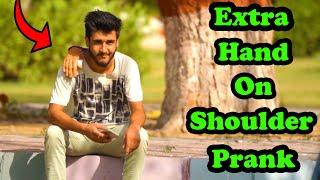 Extra Hand On Shoulder Prank  Pranks In Pakistan  Humanitarians