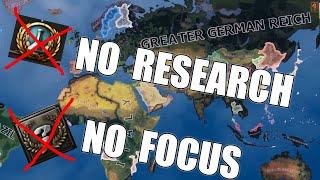 No Research and No Focuses in Hearts of Iron 4