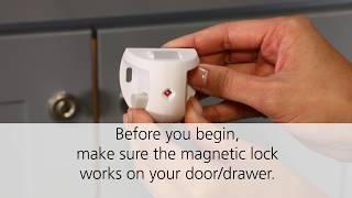 Adhesive Magnetic Lock System Installation Guide  Safety 1st