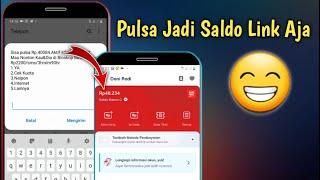 Cara Merubah Pulsa Jadi Saldo Link Aja Dengan Mudah  Tukar Pulsa Jadi Uang