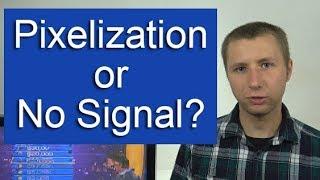 Why TVs Pixelate or say No Signal with an Antenna