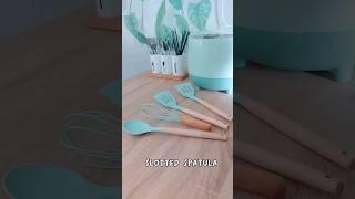 Unboxing  spatula silicon tahan panas model aesthetic buat dapur makin kece #videoshorts #shorts