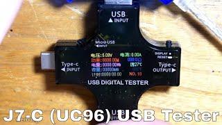 BitBastelei #483 - J7-C  UC96 USB Tester für USB-C USB-PD QuickCharge & Co