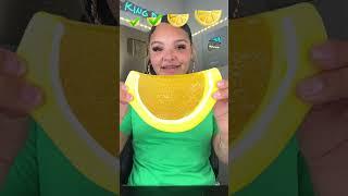 Sour Family Sour Gummy Lemon Challenge 