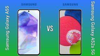 Samsung Galaxy A55 vs Samsung Galaxy A52s 5G Specs and Features Comparison