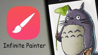 Как рисовать в Infinite Painter