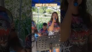 ISLAND IN THE STREAM by Kenny Rogers & Dolly Covered by Agnes Sadumiano & Joenar of DMEGAMOVERS BAND