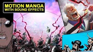 Garp VS BB Pirates  Motion Manga with Sound Effects