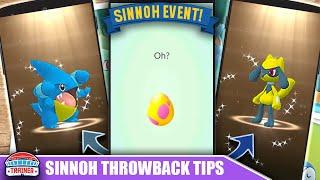 THE BEST EGGS TOP 5 TIPS for *SINNOH CHALLENGE* EVENT SHINY GLAMEOW GIBLE & RIOLU  Pokémon GO