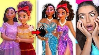 ENCANTO Characters GLOW UP into MODELS AMAZING TRANSFORMATIONS