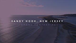 SANDY HOOK NEW JERSEY DRONE FOOTAGE in 4K