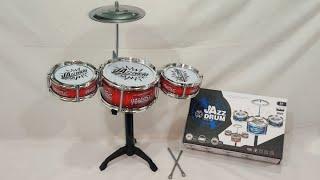 Jazz Drum set for kids  Musical Drums  Musical Toys  Unboxing And tasting