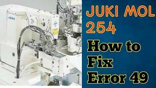 How we remove error 49 in mol 254 loop attach