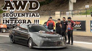 My AWD sequential integra went how fast?? Watch to find out