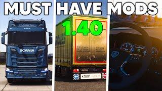 TOP 10 Mods You MUST HAVE for ETS2 1.40