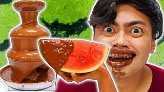 Chocolate Juicy Fondue Challenge