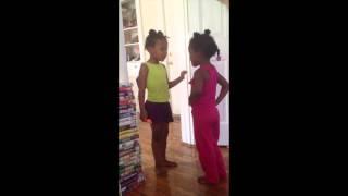 Little Girls Fighting