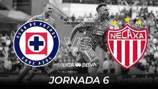 Resumen  Cruz Azul vs Necaxa  Liga BBVA MX  Apertura 2022 - Jornada 6