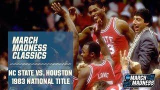 NC State vs. Houston 1983 National Championship  FULL GAME