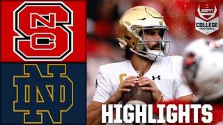 Notre Dame Fighting Irish vs. NC State Wolfpack  Full Game Highlights