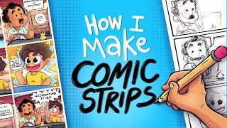 How I make my COMIC STRIPS