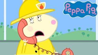 Firefighter Miss Rabbit  Peppa Pig Official Chanel Family Kids Cartoons