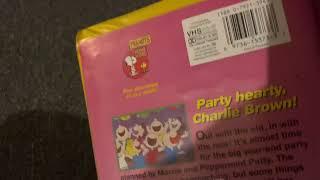 Happy New Year Charlie Brown 1994 VHS Review
