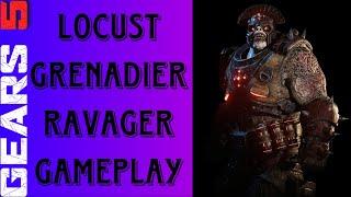 Locust Grenadier Ravager Gameplay Gears 5