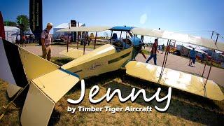 Early Bird Jenny Replica Aircraft Kit Timber Tiger Aircraft - Oshkosh 2023