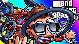 GTA5 Online Funny Moments - Winning a Car and BMX Bounties