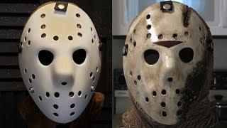 Make a Friday The 13th Part 7 Jason Mask - DIY Painting Tutorial