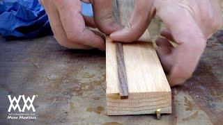 Add custom inlay to your woodworking projects. Making your own is easy