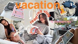 read with me on vacation ️  spoiler free reading vlog