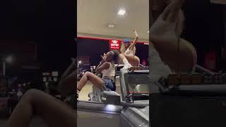 Ciara twerking on Ford  Branco during gas station dance desh.